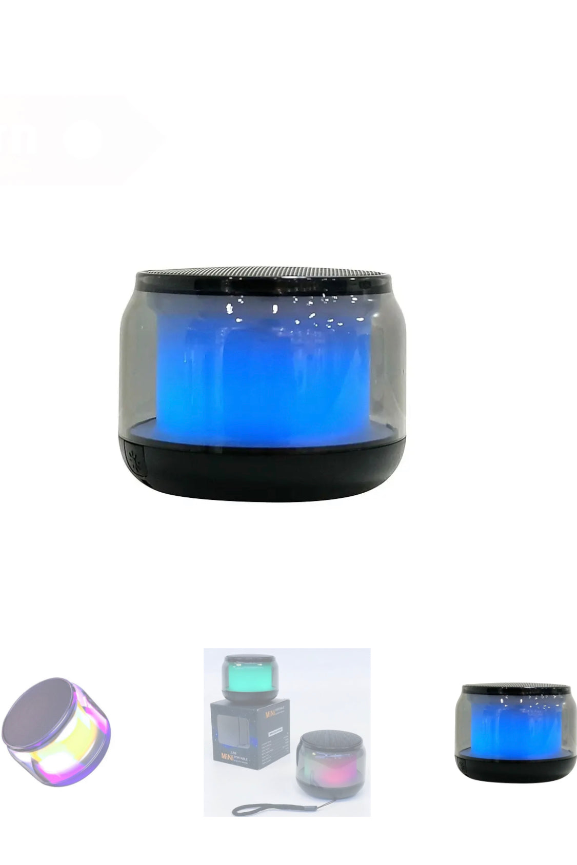 רמקול בלוטות' מיני דגם L59 עם אורות ועוצמתי