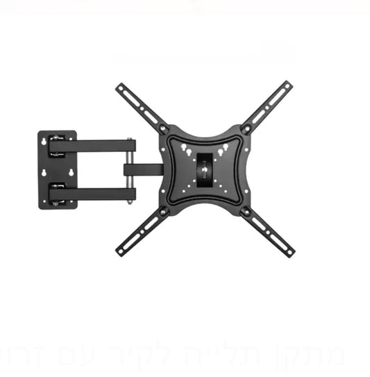 מתקן תלייה לקיר עם זרוע מתכווננת לטלוויזיה מגודל 14 אינץ’ עד 55 אינץ’ דגם 117B